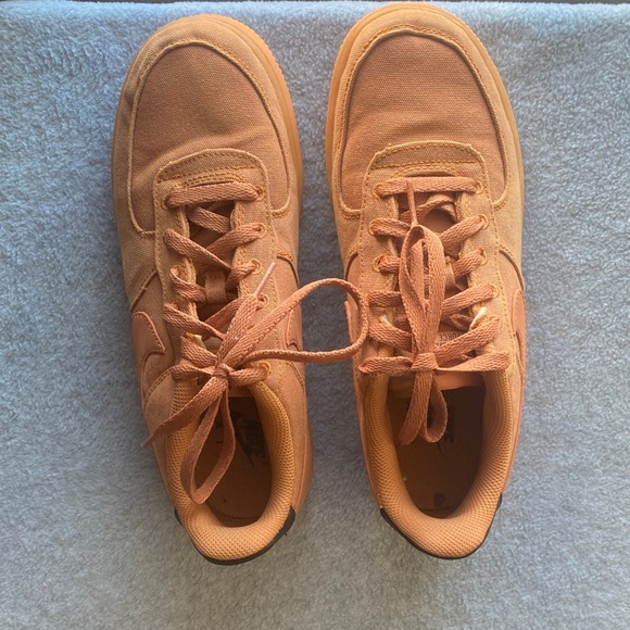 Nike Air Force 1 Burnt Orange Air Sneakers - Picture 1 of 6